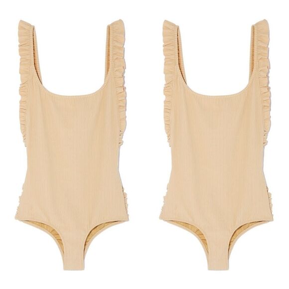 Free People x Made By Dawn Ruffle Petal One-Piece - Picture 10 of 13